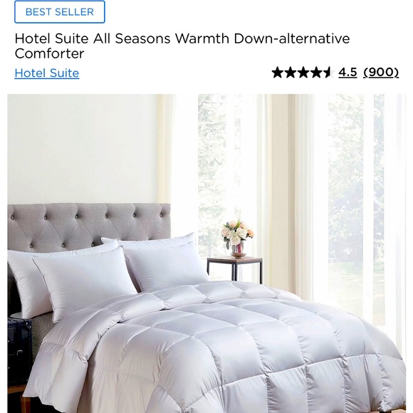 All seasons luxury down alternative comforter - Picture 1 of 3